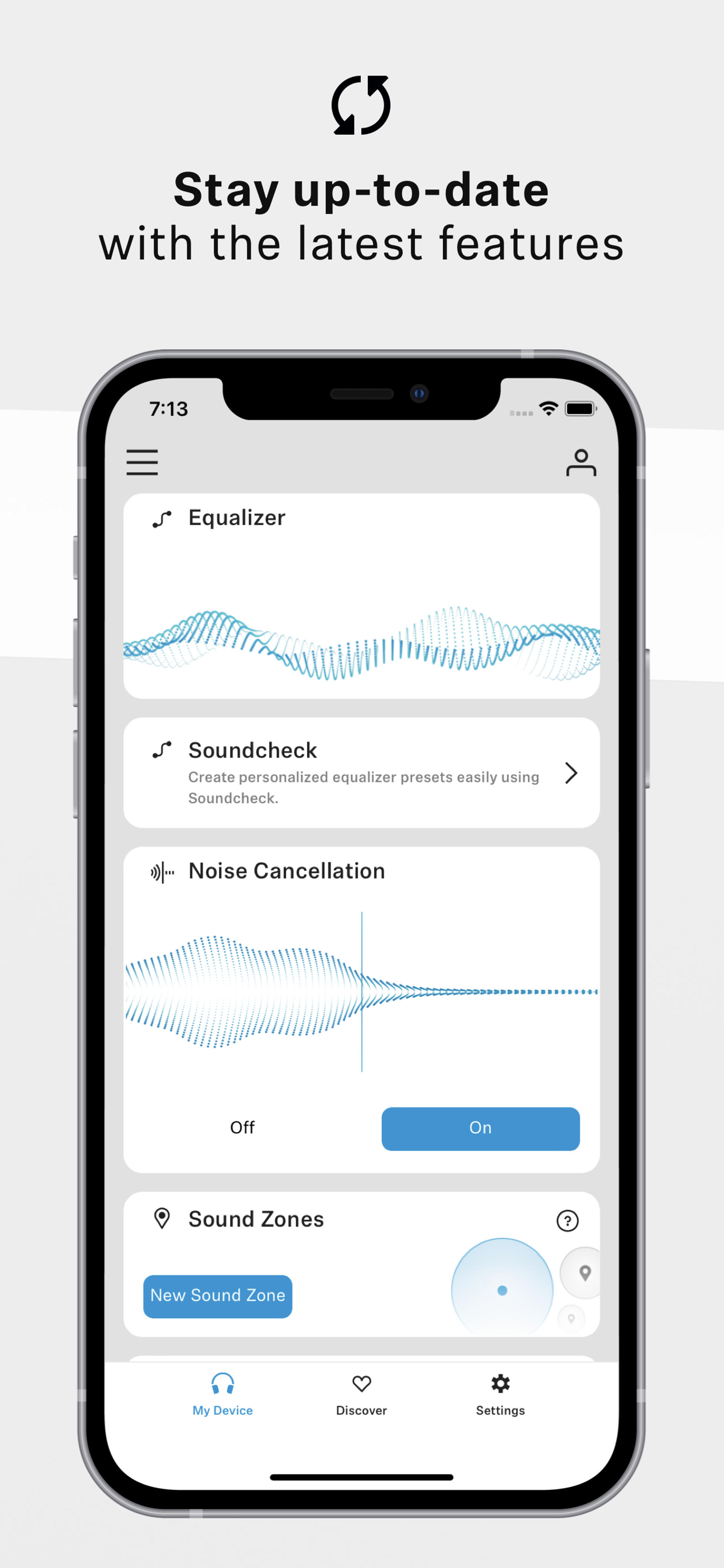 sennheiser App keep product up-to-date