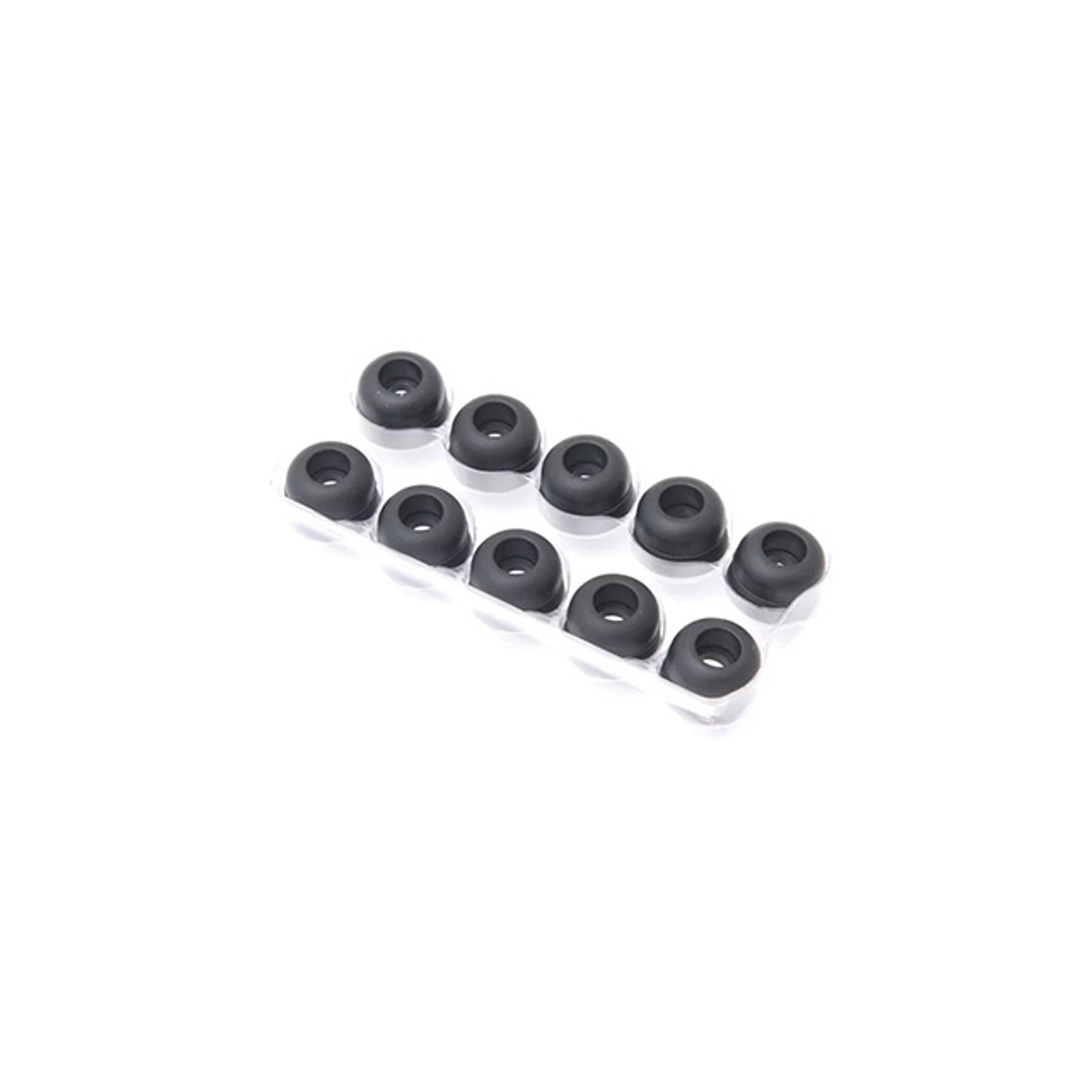 Lamella Ear Adapter, black, 5 pair (L)