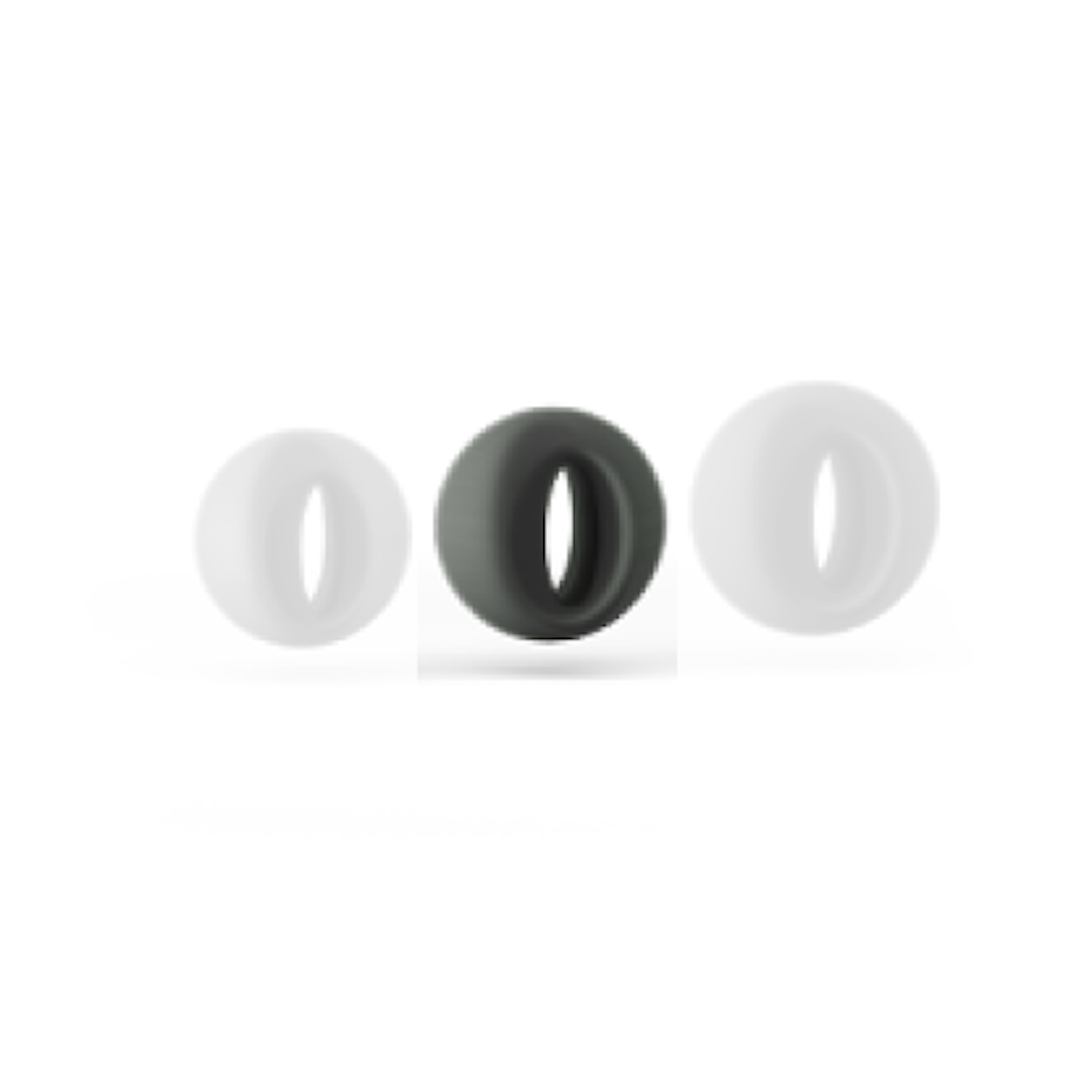 All-Day Clear Slim Replacement Eartips Medium